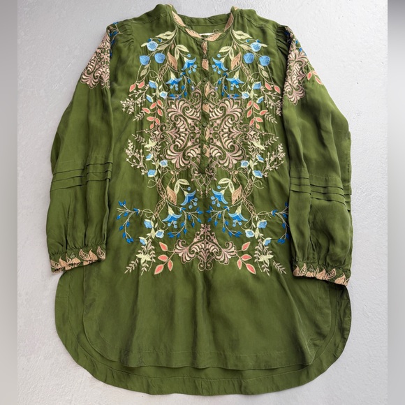 Johnny Was Gila Embroidered Tunic Size M - Picture 3 of 9